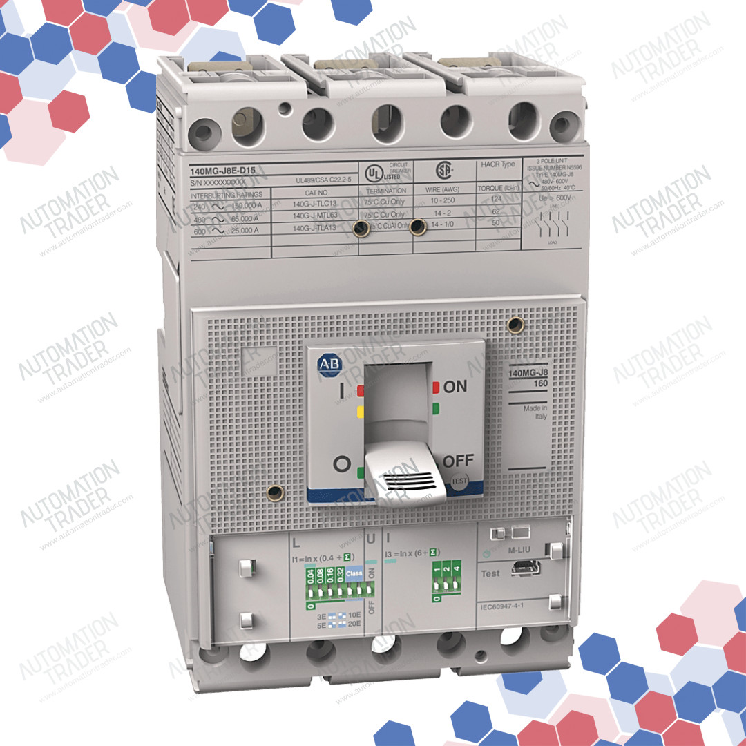 Miniatura produktu: Allen-Bradley 140MG-J8E-D15 140mg-j8e-d15, 1