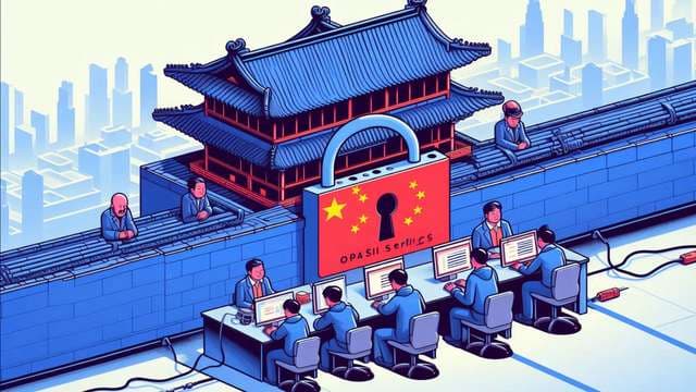 OpenAI blokuje Chiny. Jak za Wielkim Murem poradzą sobie z tym problemem?