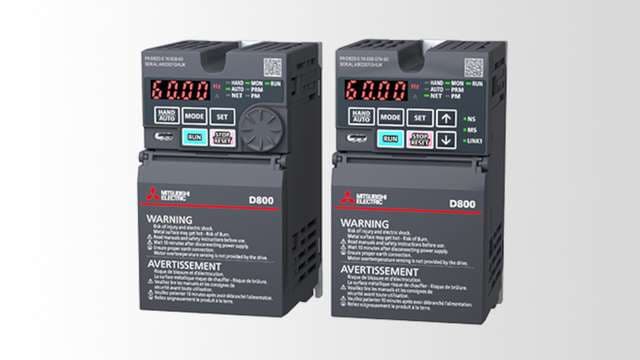 FR-D800: nowa generacja falowników Mitsubishi Electric. Gdy czas i efektywność stają się kluczowe