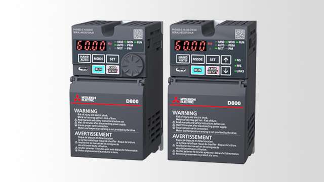 FR-D800: Mitsubishi Electric’s next-generation inverter redefines compact performance in uncertain times