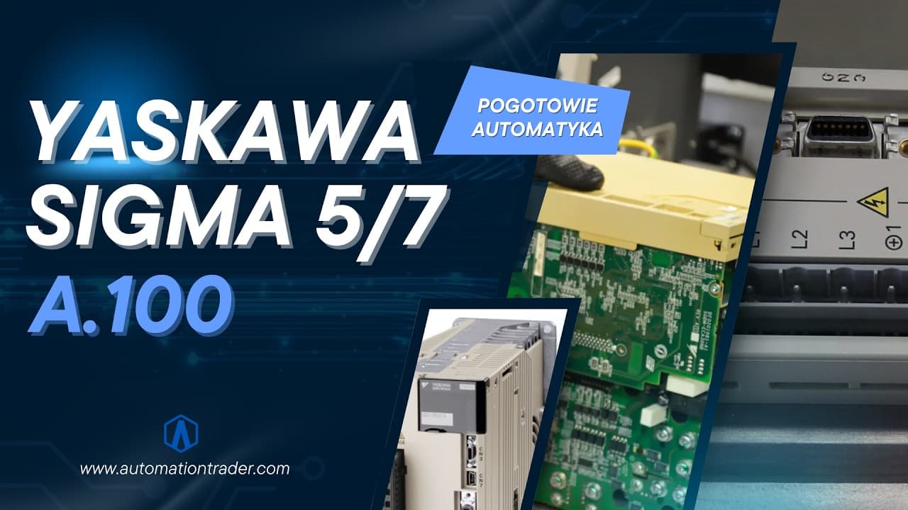 Pogotowie Automatyka: Yaskawa Sigma 5/7 - Błąd A.100