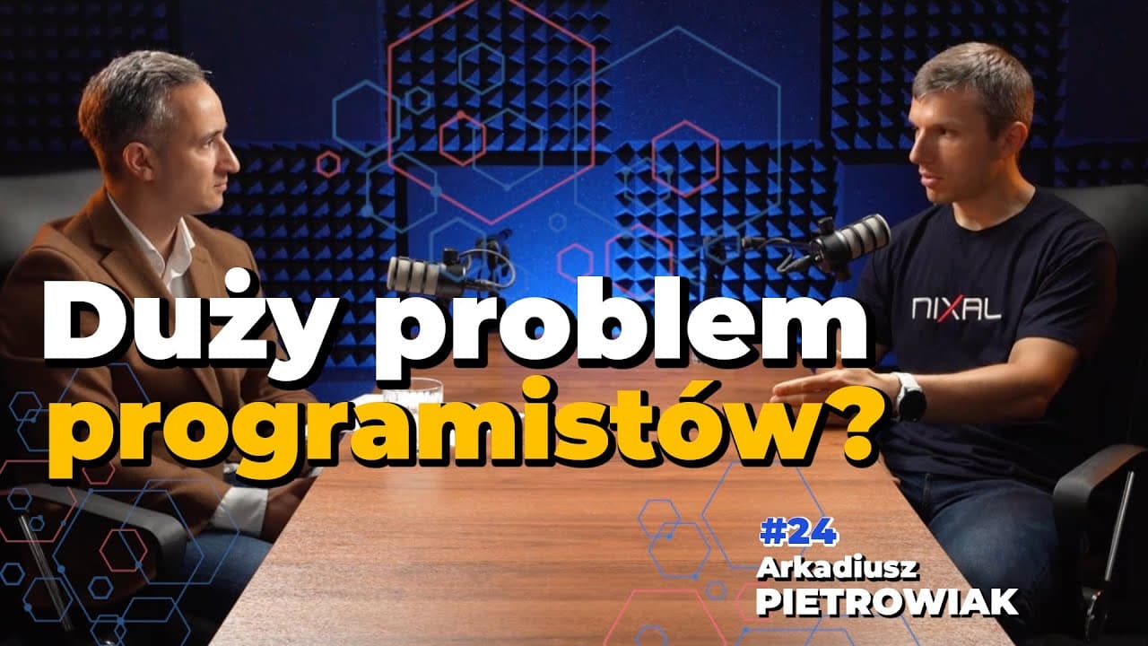 PROBLEMY PROGRAMISTÓW? Arkadiusz Pietrowiak: Inne stawki i ciężej o pracę