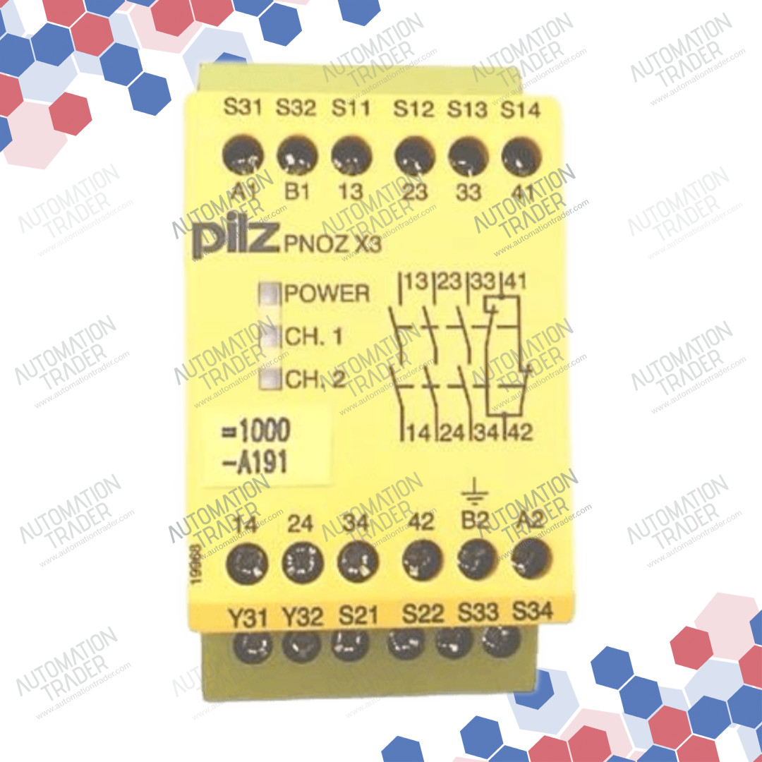 PNOZ X3 24VAC 24VDC 3N/O 1N/C 1SO - image 1